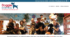 Desktop Screenshot of doggiecentral.com