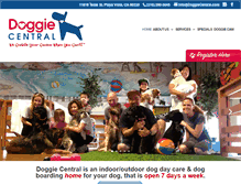 Tablet Screenshot of doggiecentral.com